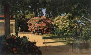 Frederic Bazille The Oleanders oil painting artist